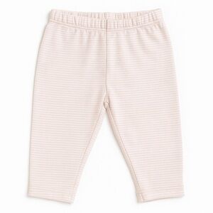 Pink and White Striped Baby Girl Bottoms